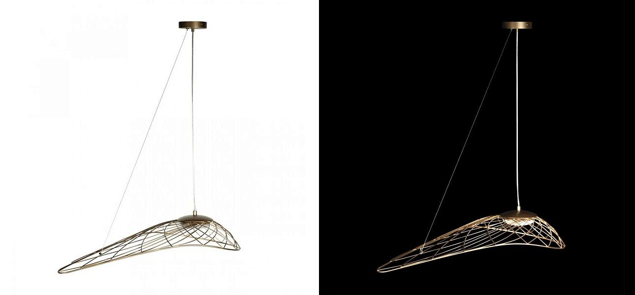 Светильник подвесной Friture Vertigo Pendant Gold 57 см Светильник подвесной Friture Vertigo Pendant Gold 57 см - Loft-Concept в Самаре