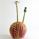 Статуэтка тропический фрукт Pandora Tropical Fruit Orange Two Flowers варинант исполнения - 1 | Loft Concept в Самаре