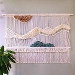 Панно-макраме «JUPITER» варинант исполнения - 1 | Loft Concept в Самаре