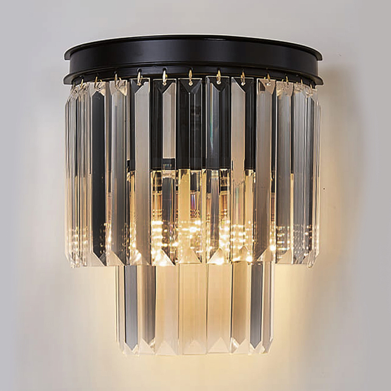 Бра Odeon Smok and Amber crystal  Янтарь (Amber) Стекло Смок в Самаре | Loft Concept 