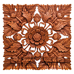 Панно из дерева квадратное Novala Panel With Trees варинант исполнения - 1 | Loft Concept в Самаре