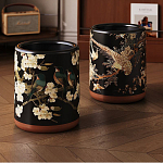 Мусорное ведро в китайском стиле Flower Trash Can варинант исполнения - 1 | Loft Concept в Самаре