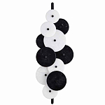 Бра светодиодное из черно-белых дисков Contrast Sample варинант исполнения - 4 | Loft Concept в Самаре