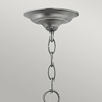 Подвесной светильник с прозрачным стеклянным цилиндрическим плафоном в классическом стиле на цепи Hinkley варинант исполнения - 18 | Loft Concept в Самаре