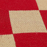 Плед хлопковый по мотивам башкирских орнаментов Ural and Siberian Patterns варинант исполнения - 4 | Loft Concept в Самаре