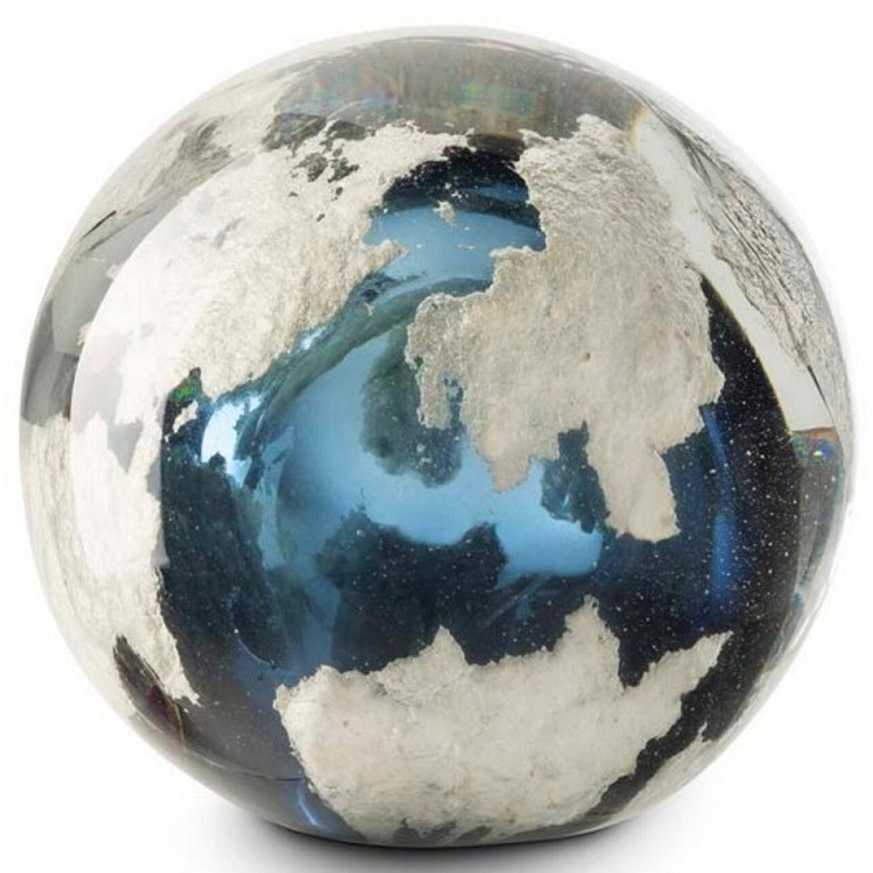 Аксессуар Ball Globe 12 Белый Темно-синий Аксессуар Ball Globe 12 Белый Темно-синий в Самаре | Loft Concept