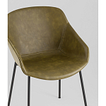 Стул Ashby экокожа зелёный варинант исполнения - 3 | Loft Concept в Самаре