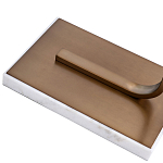 Торшер с белым тканевым абажуром на мраморном основании Cconcise варинант исполнения - 2 | Loft Concept в Самаре