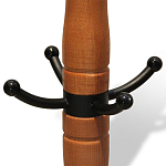 Вешалка напольная деревянная с черными металлическими крючками Noble Branches варинант исполнения - 3 | Loft Concept в Самаре