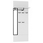 Вешалка настенная белая Strict Lines варинант исполнения - 1 | Loft Concept в Самаре