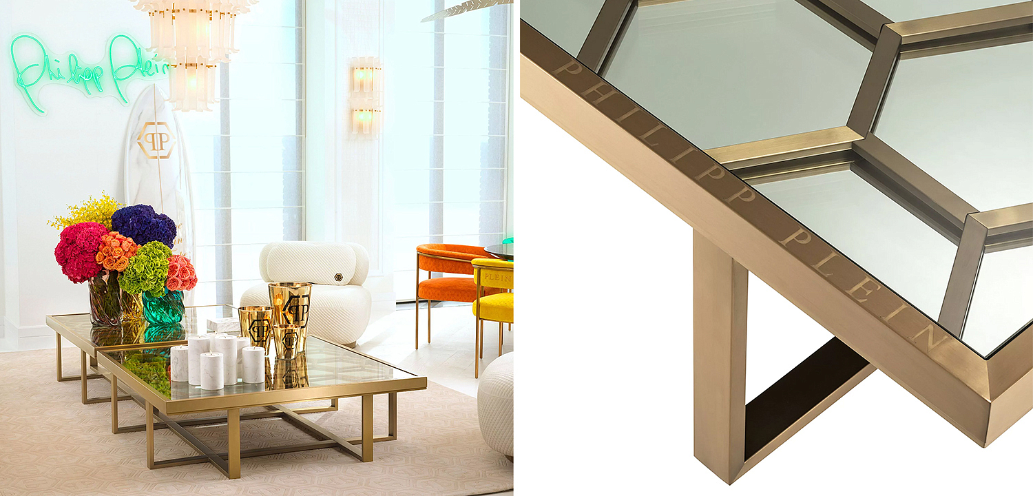 Кофейный стол Philipp Plein Coffee Table Skeleton Кофейный стол Philipp Plein Coffee Table Skeleton - Loft-Concept в Самаре