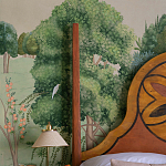 Обои ручная роспись Dandaka Glades Original colourway on painted Xuan paper варинант исполнения - 4 | Loft Concept в Самаре