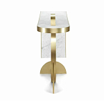 Консоль белая геометрической формы Collision варинант исполнения - 1 | Loft Concept в Самаре