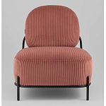 Кресло Стоун велюр рельефный коралловый варинант исполнения - 4 | Loft Concept в Самаре