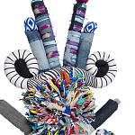 Кукла из джинсы Rusalka Upcycling варинант исполнения - 2 | Loft Concept в Самаре