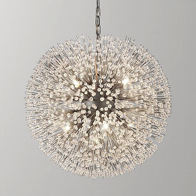 Люстра Dandelion Chandelier Серебряный в Самаре | Loft Concept 