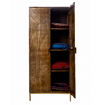 Распашной шкаф с фактурным фасадом Termite варинант исполнения - 3 | Loft Concept в Самаре