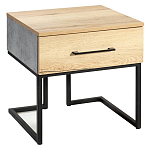 Тумба прикроватная с ящиком в стиле лофт Urban Style Space 2 варинант исполнения - 2 | Loft Concept в Самаре