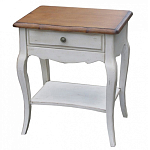 Тумба прикроватная с ящиком и открытой полкой Interiors Romance варинант исполнения - 1 | Loft Concept в Самаре