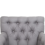 Кресло Addison Chic Armchair grey flax варинант исполнения - 4 | Loft Concept в Самаре