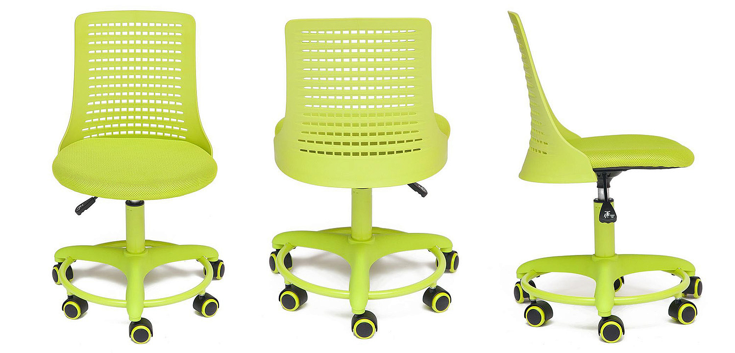 Кресло Bright Kiddie Office Chair light green Кресло Bright Kiddie Office Chair light green - Loft-Concept в Самаре