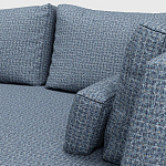 Мебельная ткань Шенилл голубой цвет 142 см T4-49 варинант исполнения - 10 | Loft Concept в Самаре