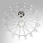 Люстра подвесная из металла с хрустальными прозрачными подвесками Quasar 81 варинант исполнения - 11 | Loft Concept в Самаре