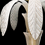 Торшер Glass Decorated Palm Floor Lamp White Листья Пальмы  варинант исполнения - 1 | Loft Concept в Самаре