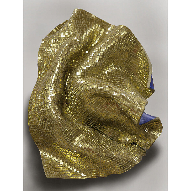 Панно «Reflection» Золотой Синий в Самаре | Loft Concept 