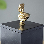 Мраморная шкатулка с бюстом из металла KELLY WEARSTLER варинант исполнения - 10 | Loft Concept в Самаре