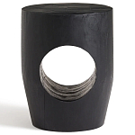 Приставной столик черного цвета AMORPHOUS варинант исполнения - 1 | Loft Concept в Самаре