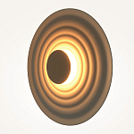 Бра круглое Soft Halo серый варинант исполнения - 3 | Loft Concept в Самаре