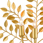 Бра с 3-мя лампами и декором в виде веток с листьями Little Twigs варинант исполнения - 1 | Loft Concept в Самаре