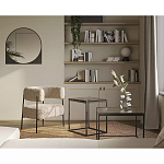 Зеркало круглое в металлической оправе Urban Style Space варинант исполнения - 1 | Loft Concept в Самаре