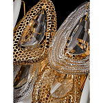 Бра с белыми и прозрачными подвесками Character Chandelier варинант исполнения - 3 | Loft Concept в Самаре