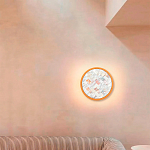 Бра в форме диска с перламутровыми прямоугольниками из морской ракушки Touch of Marine Charm варинант исполнения - 3 | Loft Concept в Самаре