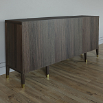 Большой Комод-буфет Elsa Dreams Walnut с ящиками варинант исполнения - 7 | Loft Concept в Самаре