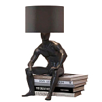 Настольная лампа с абажуром GERTY LAMP варинант исполнения - 1 | Loft Concept в Самаре