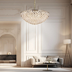 Люстра с каскадом из подвесных прозрачных элементов Attractiveness варинант исполнения - 4 | Loft Concept в Самаре