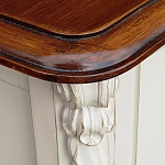 Высокий деревянный комод в стиле прованс Montmartre Provence Chest of Drawers варинант исполнения - 4 | Loft Concept в Самаре