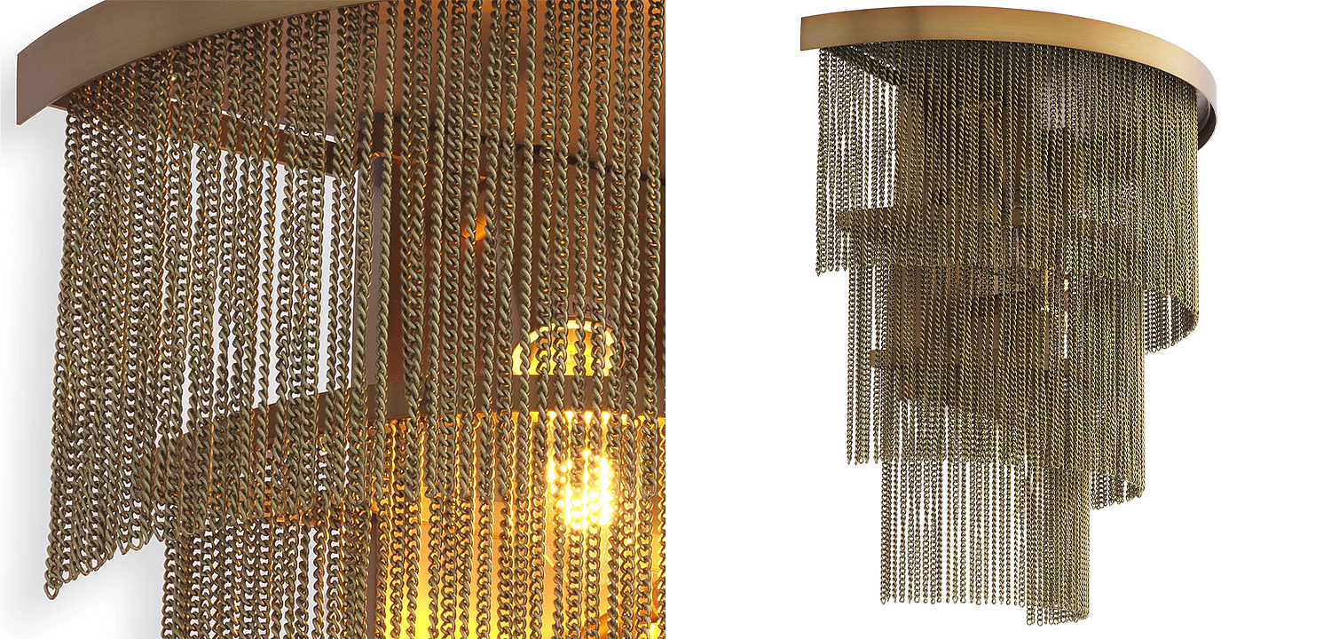 Бра Eichholtz Wall Lamp Tissot Brass Бра Eichholtz Wall Lamp Tissot Brass - Loft-Concept в Самаре