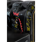 Кресло "Баския и Уорхол" Basquiat Warhol graffiti chair натуральная кожа варинант исполнения - 6 | Loft Concept в Самаре