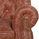 Кожаное кресло James Brown Leather Armchair варинант исполнения - 4 | Loft Concept в Самаре