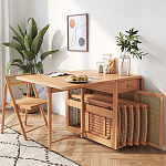 Обеденный стол раскладной из дерева Astiс Table варинант исполнения - 2 | Loft Concept в Самаре