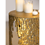 Столик дизайнерский Copper streaks варинант исполнения - 7 | Loft Concept в Самаре