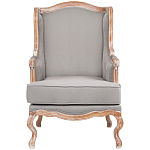 Кресло из массива бука светло-серое Solid Luxury варинант исполнения - 1 | Loft Concept в Самаре