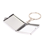 Зеркало брелок складное двухстороннее из натурального камня Лазурит Stone Mirrors варинант исполнения - 7 | Loft Concept в Самаре