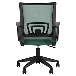 Офисное кресло с основанием из черного пластика Desk chairs Green варинант исполнения - 4 | Loft Concept в Самаре