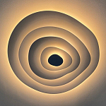 Потолочная люстра круглая многослойная Multilayering варинант исполнения - 10 | Loft Concept в Самаре