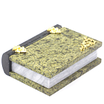 Шкатулка в виде книги из натурального камня змеевик Stone Casket варинант исполнения - 2 | Loft Concept в Самаре